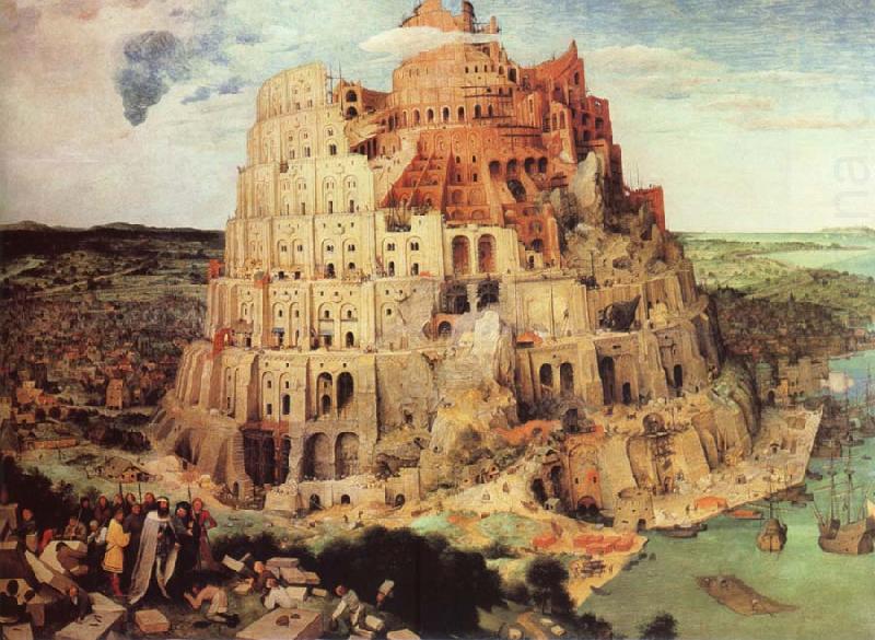 THe Tower of Babel, unknow artist